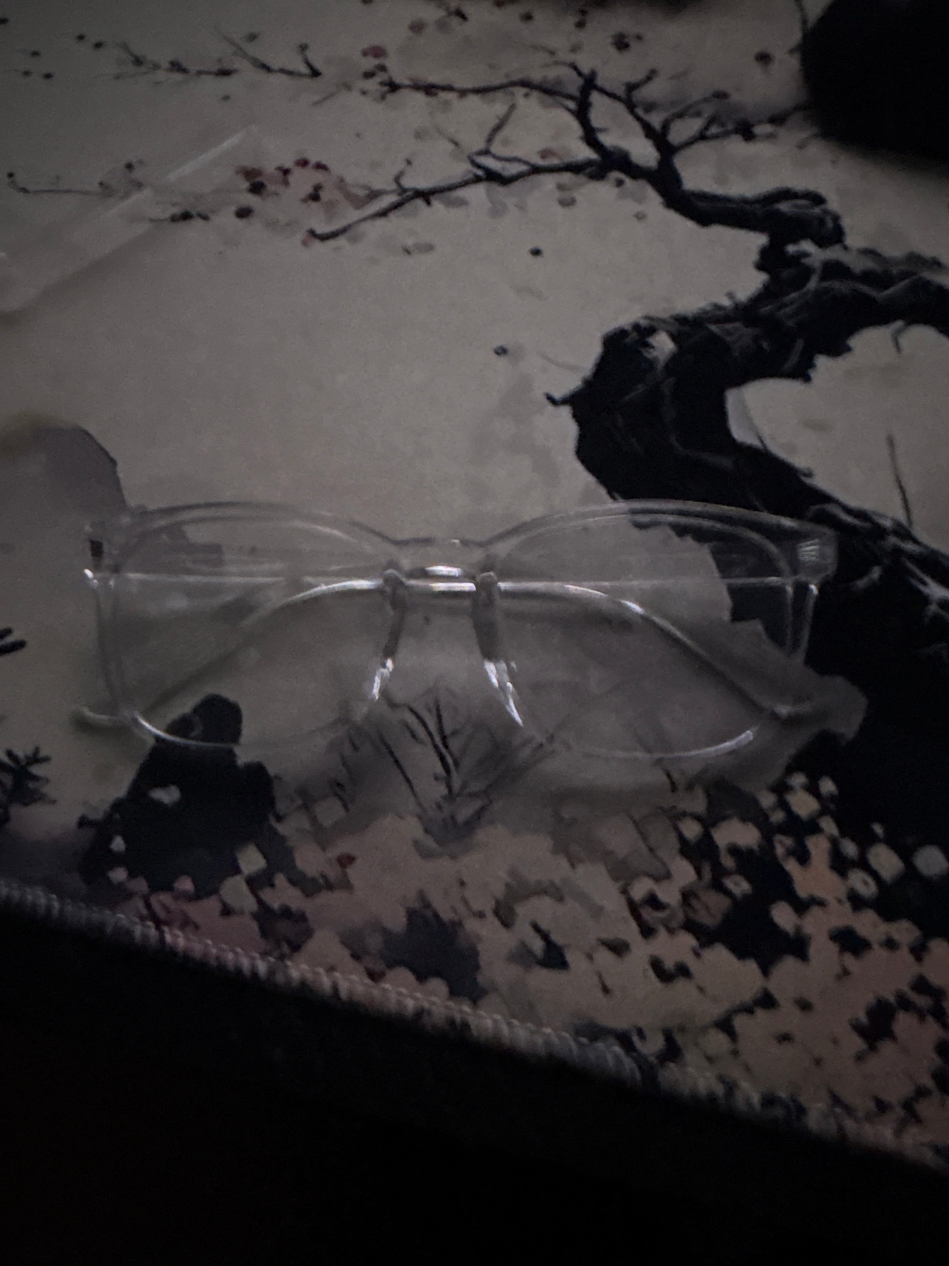 Viral clear glasses